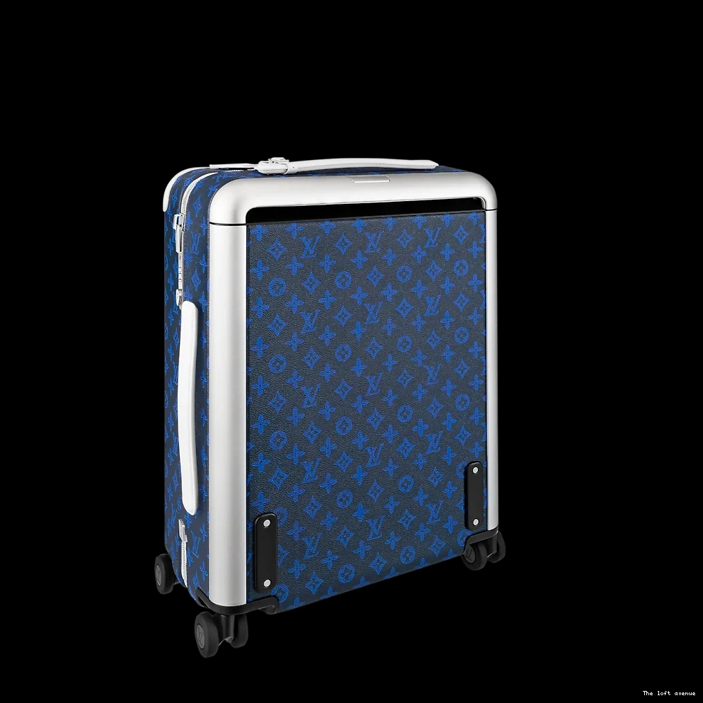 55 SUITCASE CUSTOM 37L MONOGRAM BLUE HORIZON 0729